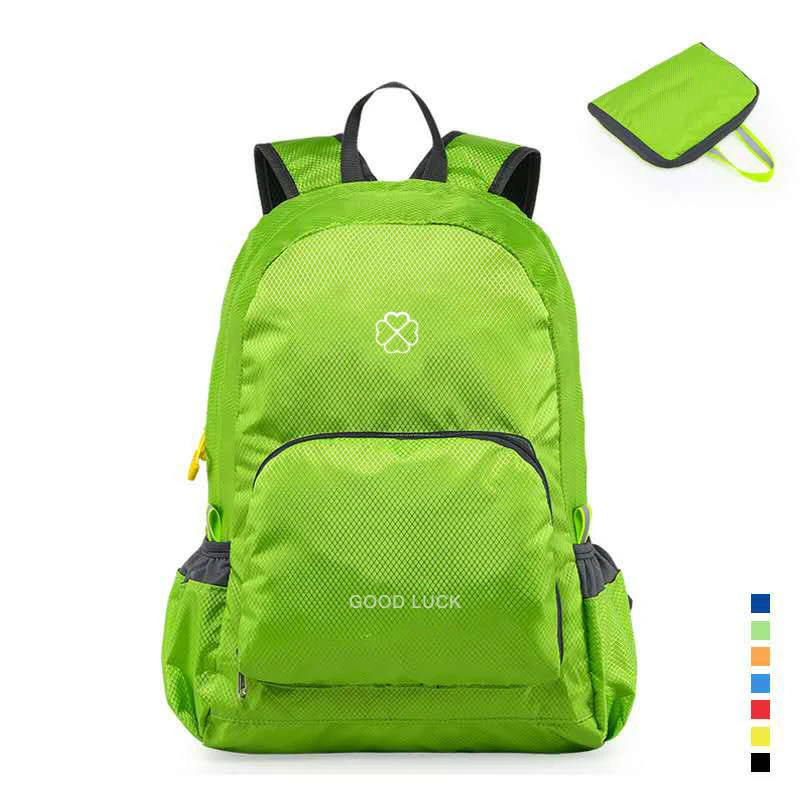 

Promotional Custom Travel Lightweight Nylon Hiking Waterproof Foldable Backpack Hiking Mountaineering Backpack Waterproof, Customized color