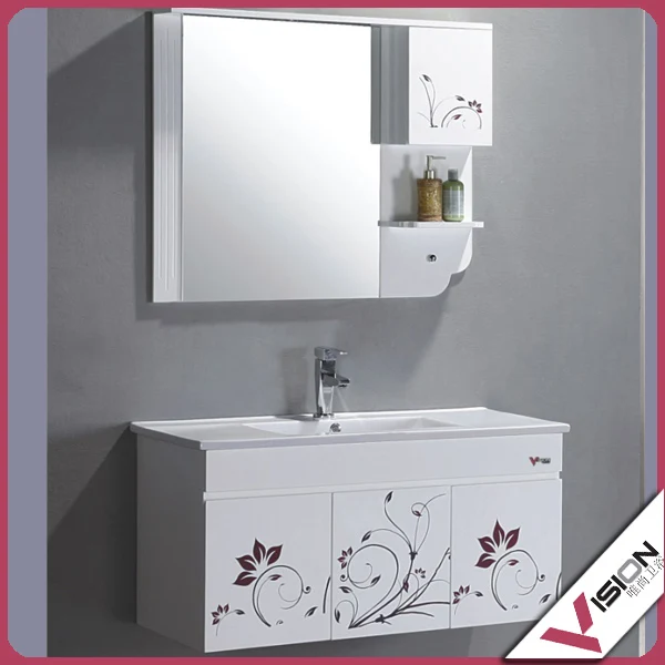 Tocadores De Baño De Pvc/mueble De Baño Con Acabado De Poliuretano