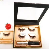 

Worldbeauty lashes magnetic eyeliner lash eyelashes with OEM custom packaging