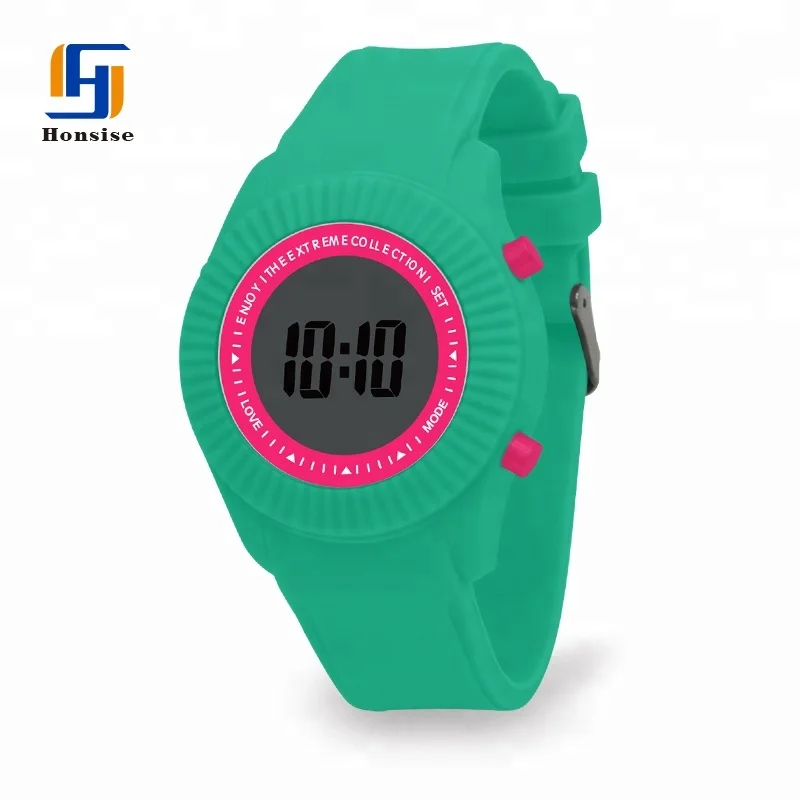 Wholesale China Cheap Silicone Sports Digital Men Watches In Bulk Buy