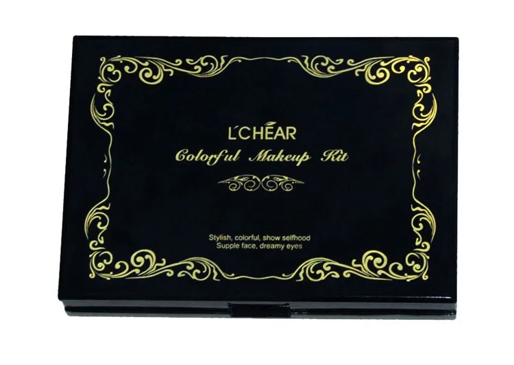 
Eyeshadow Palette Makeup Matte Shimmer Smudge Proof Eye Shadow + Compact Powder +Blush Make up Kit Cosmetic Lchear AP3048W 