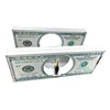 LED acrylic bottle bar vip presenter, vip service tray 100 dollar