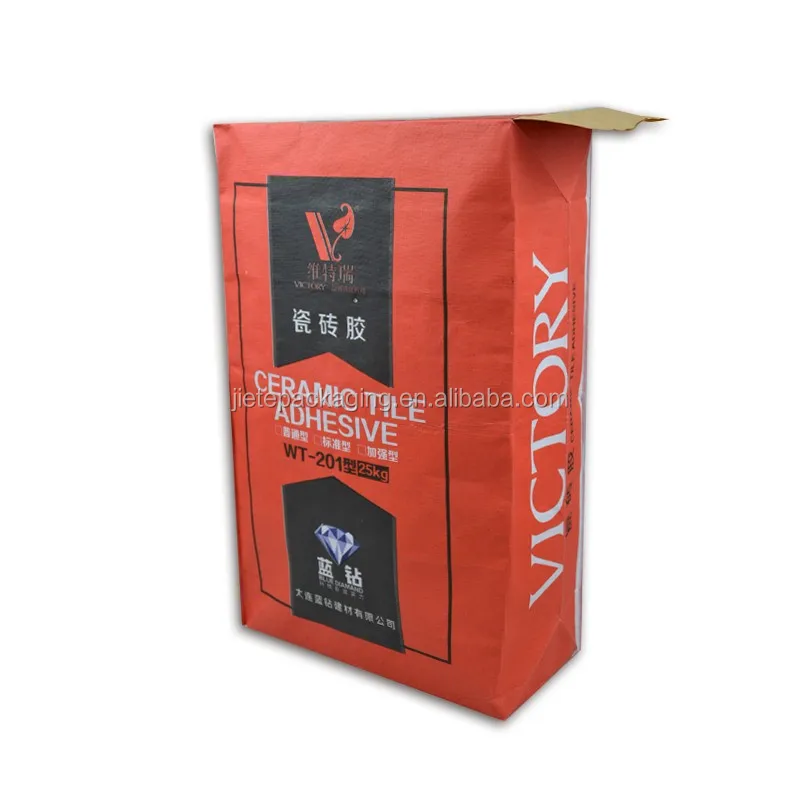 kraft paper valve bag