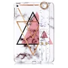 Wrist strap IMD Soft case back cover for iPad mini 4 5, For iPad mini 5 TPU marble table case