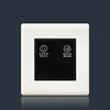 86*86 China factory supply hotel switch with do not disturb and make up room doorbell switch