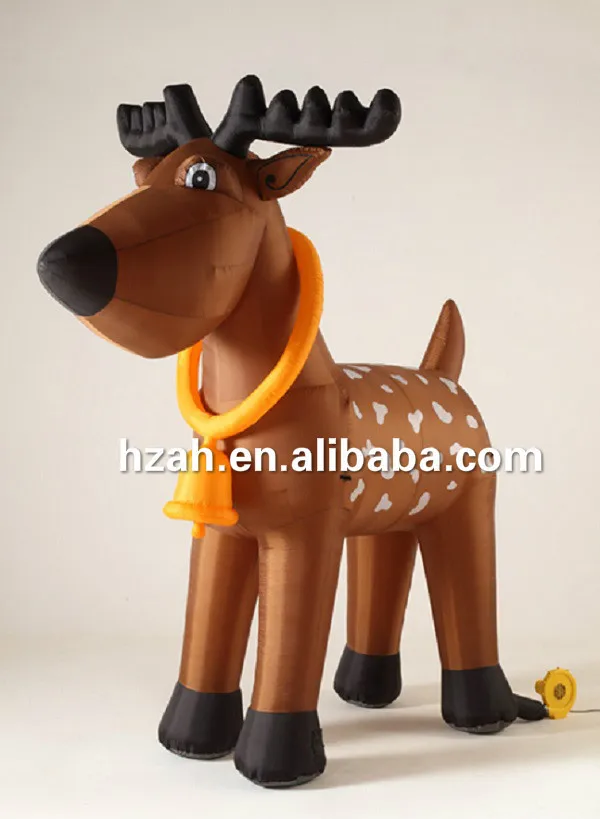 Giant Inflatable Reindeer For Christmas Decoration/ Outdoor Christmas