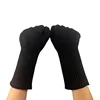 Nylon Knitted 10 Gauge Stainless Steel Wire Cut Resistant Safety Gloves Long Cuff Security Work