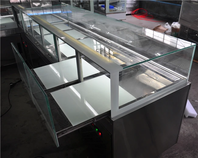 Golden Supplier Birthday Cake Dessert Shop Used Bakery Display Counter