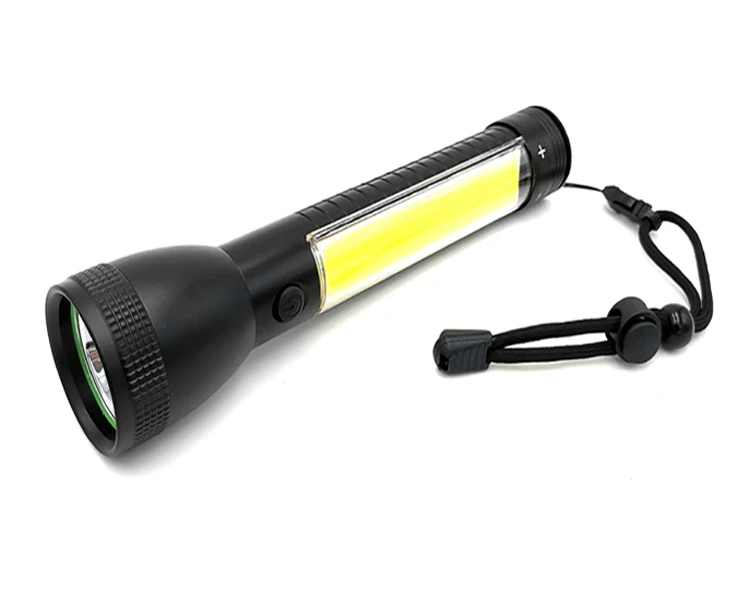 High power magnetic Aluminium led cob flashlight led work light torch