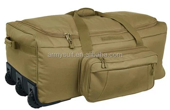 military travel luggage