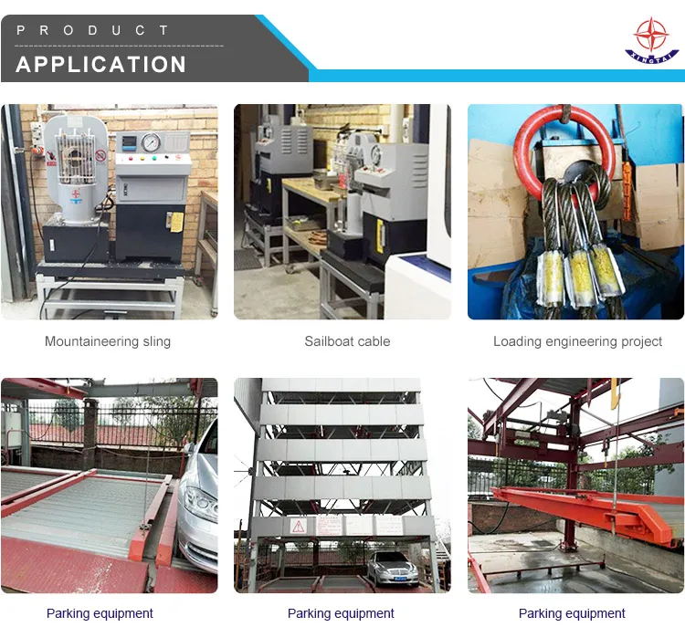 800T wire rope machine