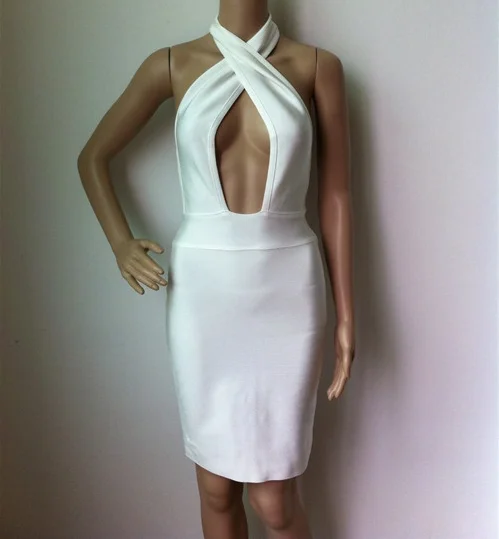 

Ocstrade quentes brancos vestidos Elie Saab para a venda, Branco