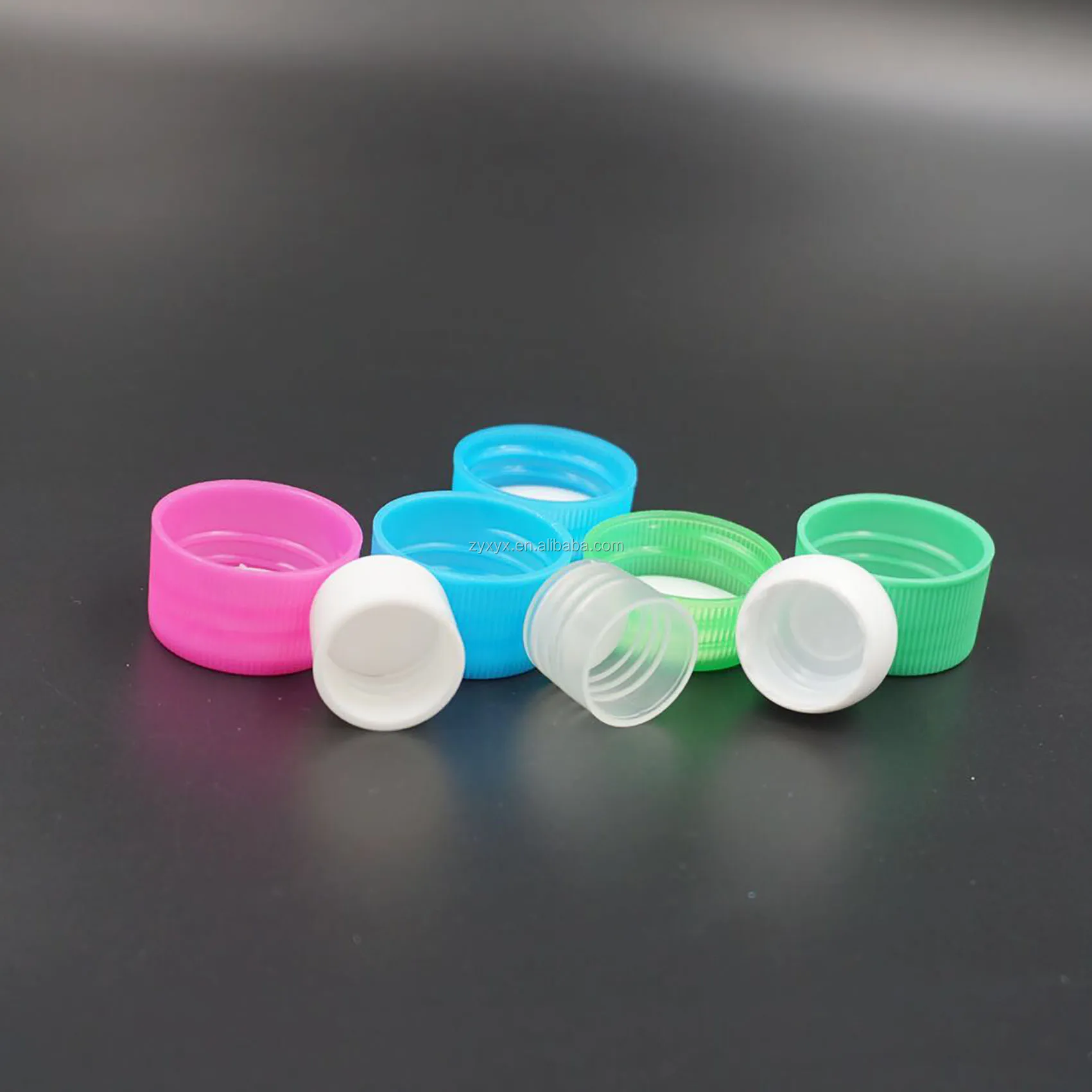 
Custom Aluminum Plastic Screw Childproof Dropper Bottle Cap of Perfume Sample Vial 