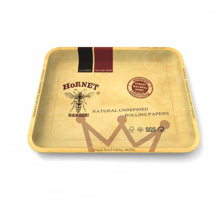 3400 Starbuss Factory Price Iron Luxury Metal Tobacco Rolling Tray