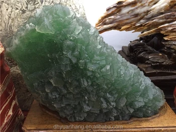80kg Nice Hot Sale Big 80kg Natural Fluorite Quartz Raw Rock
