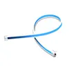 HTAUTO RGB 60CM Flexible LED DRL Daytime Running Lights Turn Signal Car Light Outside Headlight by Remote