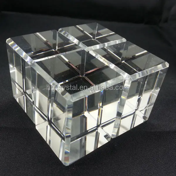 Граненые фигуры. Приз pn3029. Стеклянный кубик. Стеклянный куб. Кристалл блок.