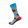 100% cotton colorful five fingers flag socks