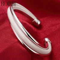 

Lucky Charm Silver Snake Barbed Wire Mesh Femme Women Bangle Bracelet