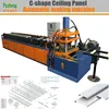 Galvanized steel C Z Purlin Profile Ceiling Panel Cold Roll Forming Machine with NC feeder