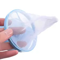 

Dropshipping Laundry Mesh ball Hair Catcher Removal Floating Sponge BathroomWashing Machine Filter Bag