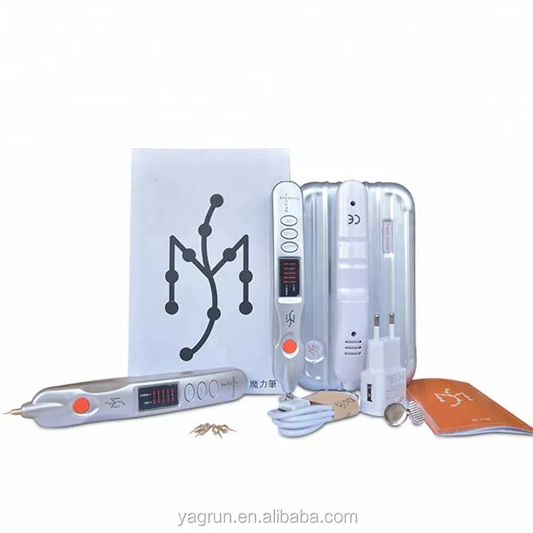 

Yagrun Electric plasma spots removal pen, White/silver