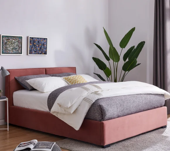 Modern Style Household Furniture Bedroom Furniture Pink Color