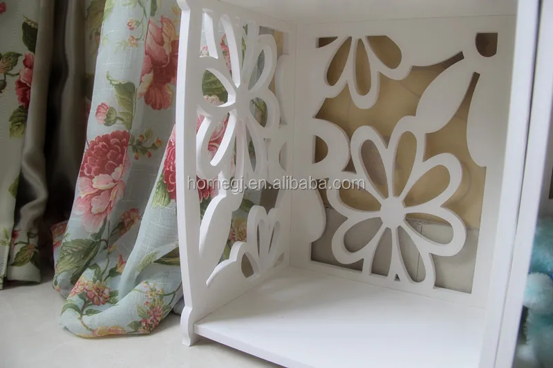 Gj yh12040 holz kunststoff ecke bücherregal weià wohnzimmer home ... Küche holz oder kunststoff