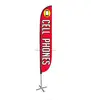 Shanghai /Guangzhou /Shenzhen Free Shipping Cell Phones Feather Flag