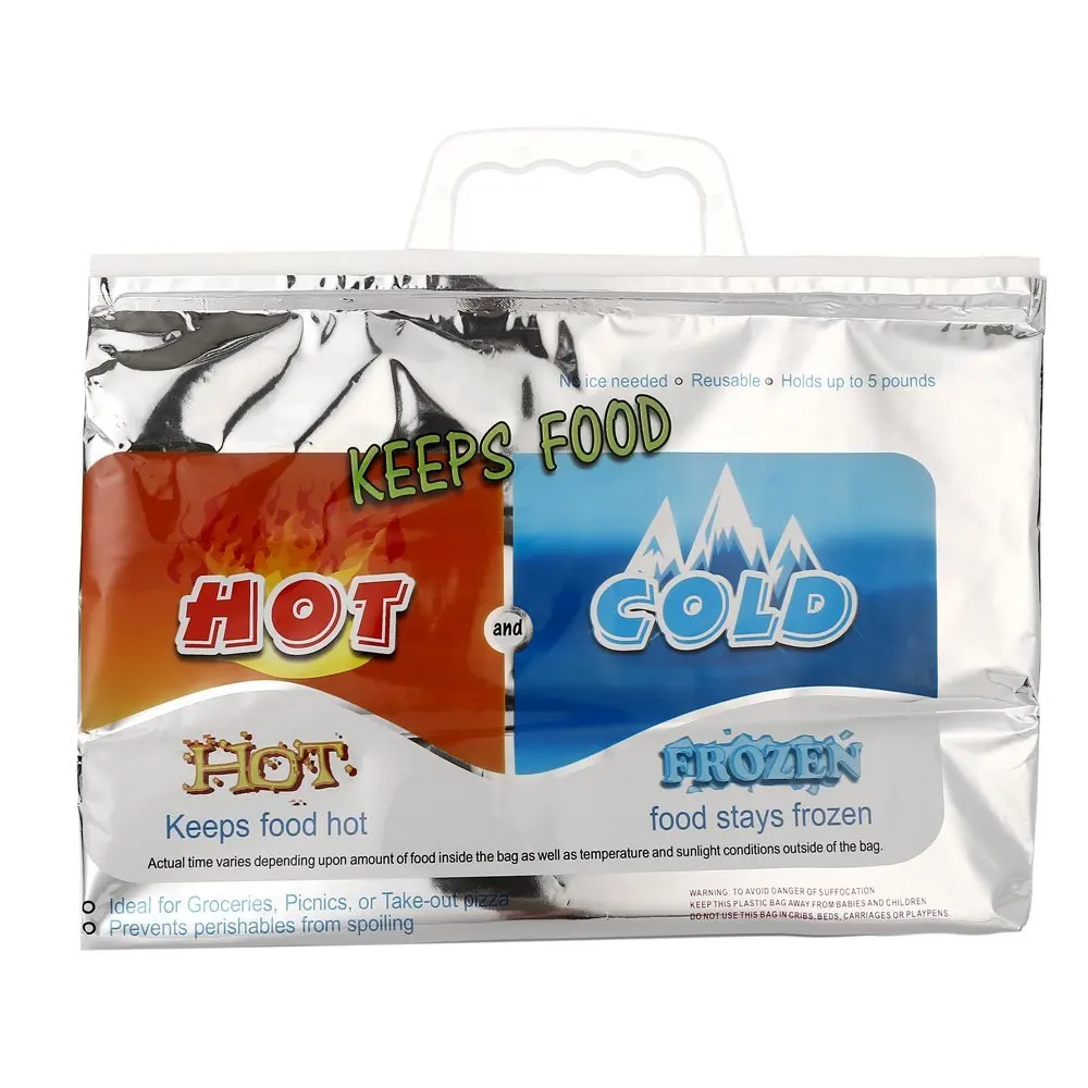 insulated hot and cold food bags