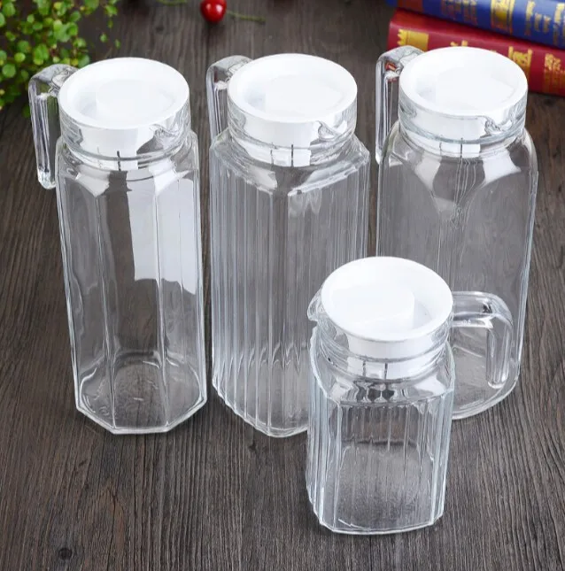 2liter Glass Pitcher With Lid Buy Glass Pitcher,Square Glass Jug With Lid,Cheap Glass Pitcher