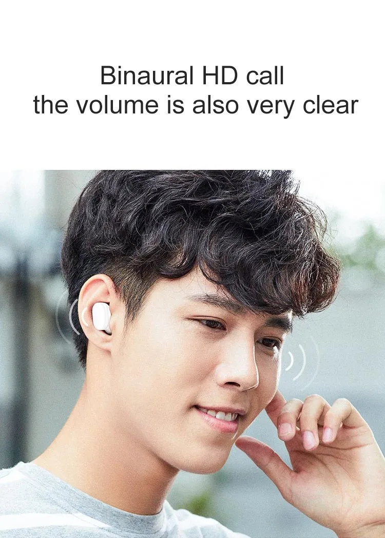 xiaomi mi AirDots invisible wireless bluetooth sport earphone for sale - ANKUX.COM