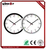 2017 China supplier cheap stylish round wall clock decor with custom printing