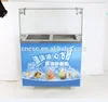 thailand fry ice cream machine, roll machine, square pan and round pan fry ice cream machine