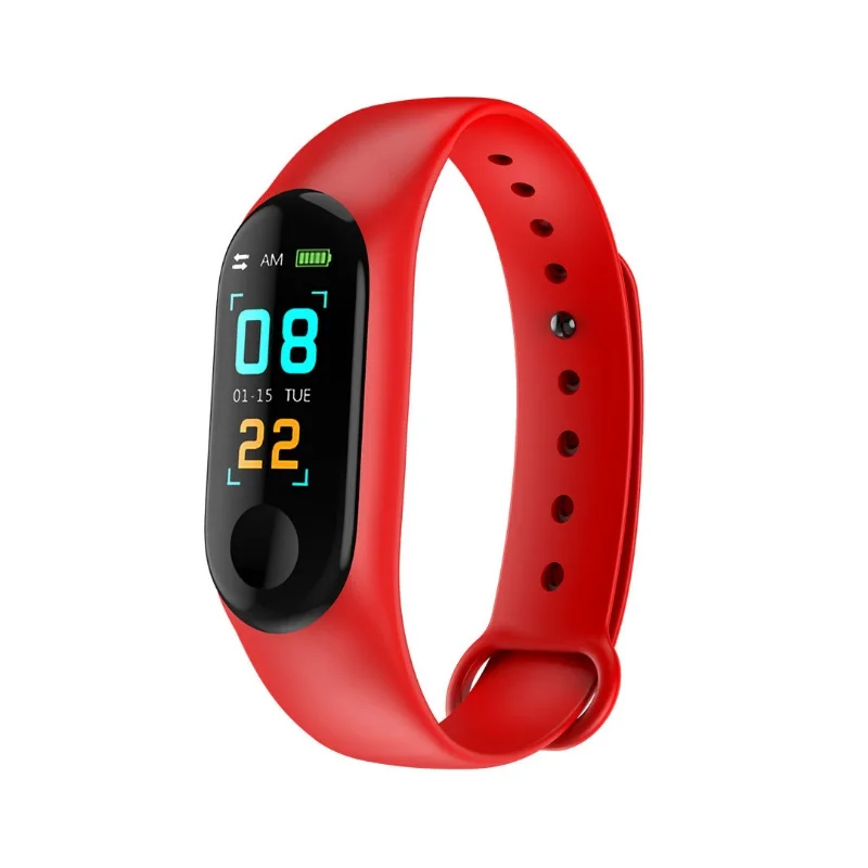 

M3 Band Smart Watch Pulsera reloj Inteligente Sport Bracelet Fitness Tracker Heart Rate Monitor Blood Pressure Smartwatch, N/a