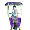 Silver coating safe using at night scooter umbrella