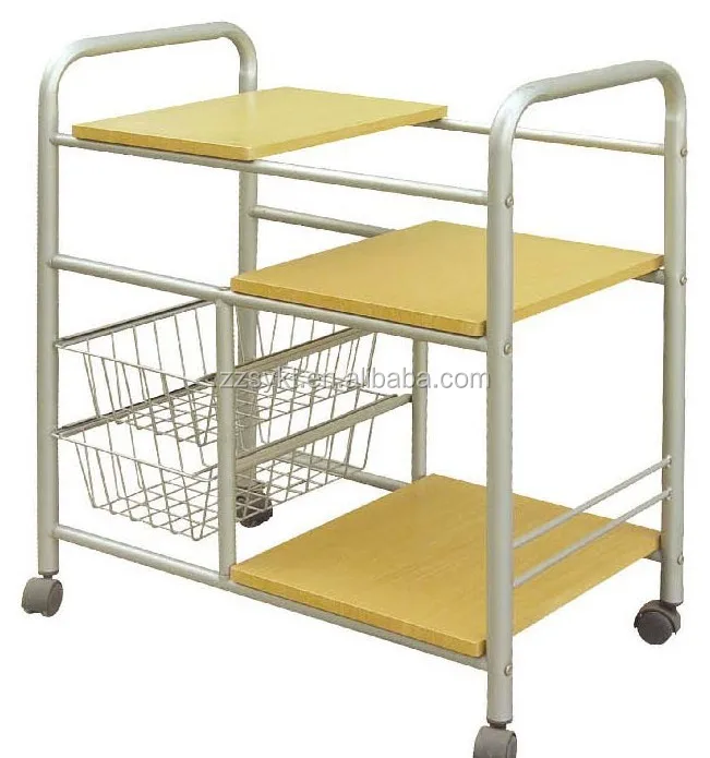Moving Keuken Metalen Houten Trolley Kast Met Manden En Wielen Buy Keuken Trolley Kast Keuken Groente Opbergrek Wit Metaal Keukenkasten Product On Alibaba Com