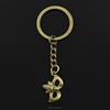 Keychain 24*15mm party mask masquerade mardi gras Pendants DIY Men Jewelry Car Key Chain 30mm Ring Holder Souvenir For Gift