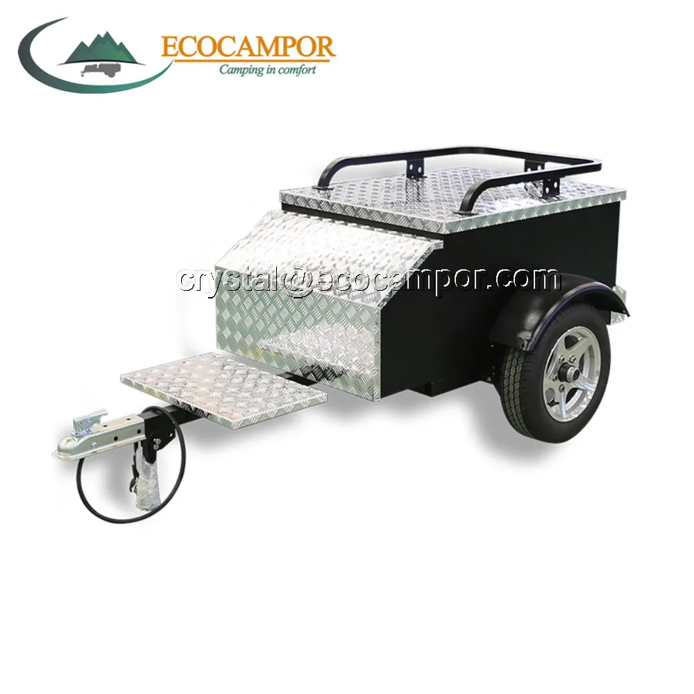Ecocampor Pull Behind Motorcycle Trailer/luggage Trailer For Sale Buy
