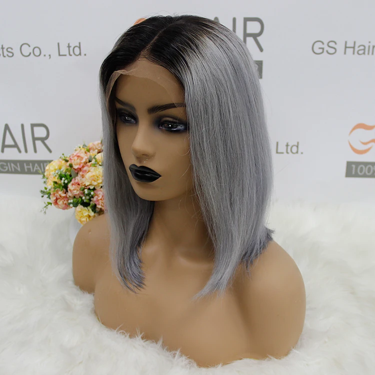 

Factory Price Cuticle Aligned Unprocessed Hair Wig Bob ,Virgin Brazilian Human Hair Frontal lace Wigs