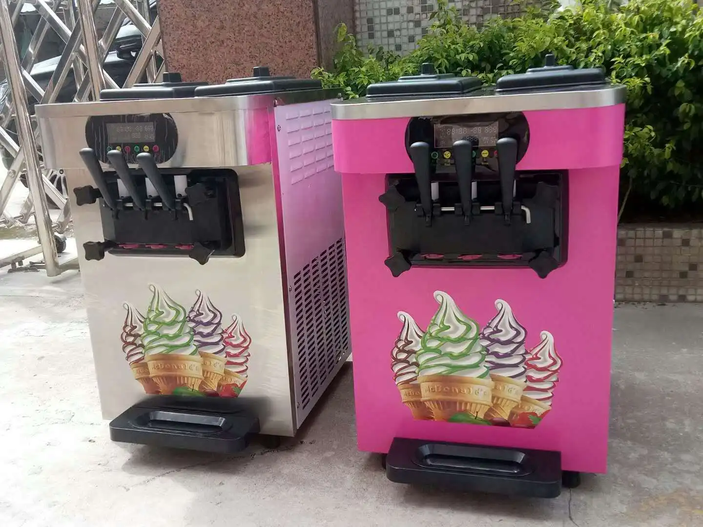 HANKER GROUP, DIGUO HOLDING High quality rainbow ice cream machine