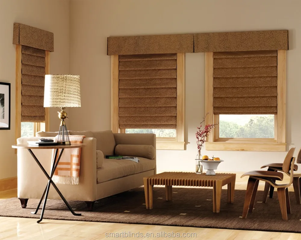 High Quality window blinds luxury roman shade/window blinds