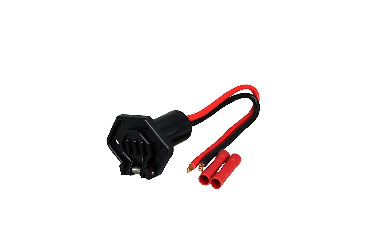 Pactrade Marine Boat Trolling Motor Male Plug Connector 3-Wire 10 Gauge