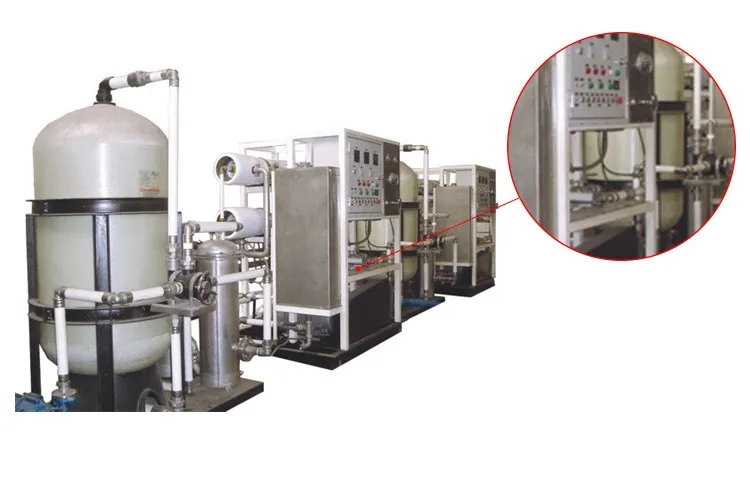 Effectively remove heavy metal ions salt water treatment machine