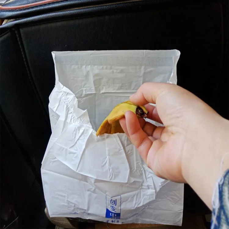 
2020 New Product Vehicle Garbage Bag Car Trash Bag Waste Bag For Kids 