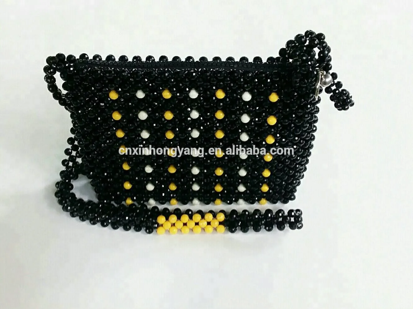 25 Years Factory Custom Handmade Crystal Beaded Bag,Acrylic Tote Bags