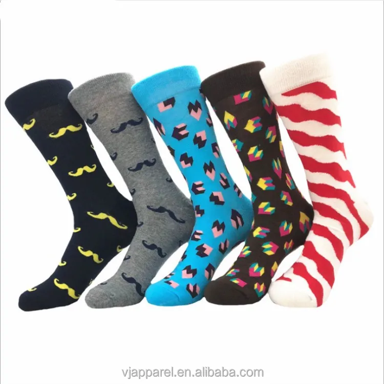 

Fashion Unisex Custom Logo Socks Women Cotton Design Own Socks, 5designs