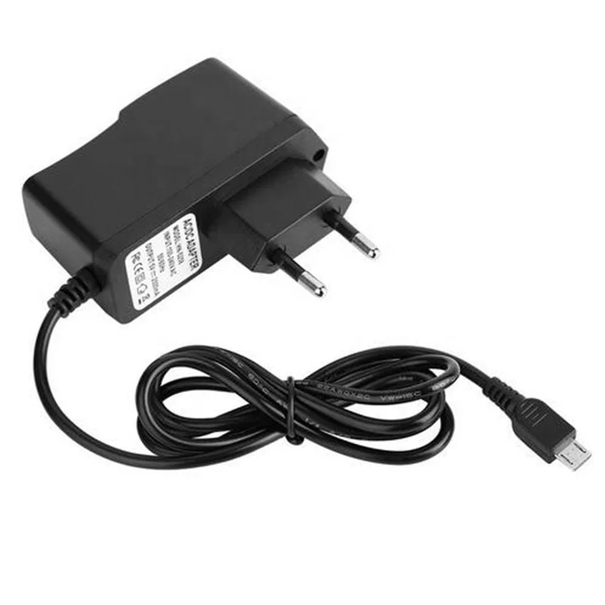 EU US UK Plug 5V 2.5A 100 240V USB Charger Power Supply with Micro USB Cable Charger Adapter for Raspberry Pi 3 Tablet