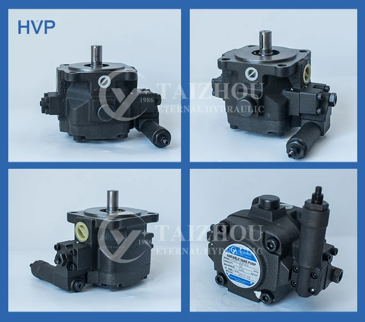 Cnc Machine Hydraulic Power Pack Vane Pump Vp Hvp Series Hvp Hvp Variable Displacement Low