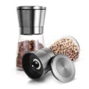 WB PGS13565 Customizable boxed gift spice mills Stainless steel plastic salt and pepper shaker grinder